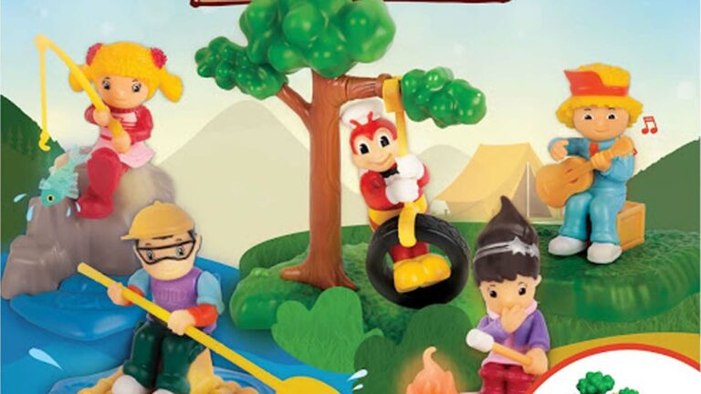 Adventure-filled playtime awaits kids with the new Jollibee Fun Camp toys