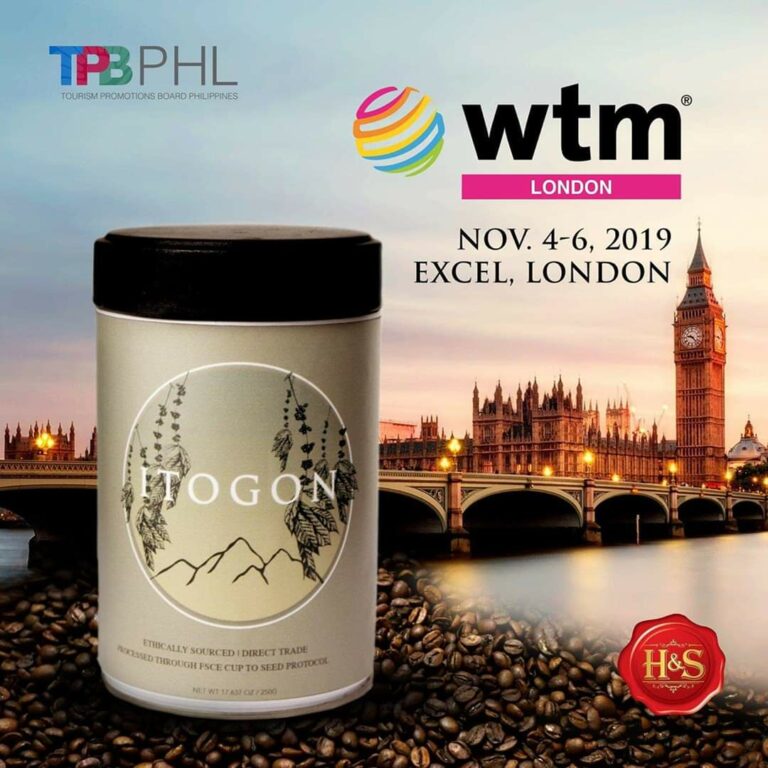 Itogon Coffee debuts at the World Travel Market London