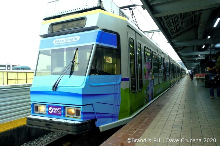 LRT-1 launch the ChristMask Train