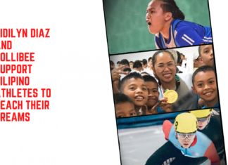 Hidilyn Diaz and Jollibee support Filipino athletes to reach their dreams