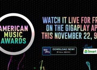 Smart Communications, Inc. through its new GigaPlay App is bringing the 2021 American Music Awards (AMAs) exclusively to its subscribers