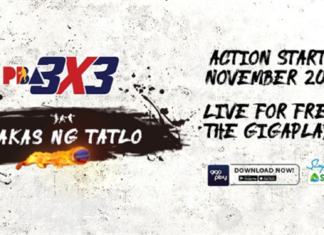 Enjoy PBA 3X3 in Smart fastest and widest network