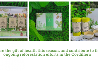 Share the gift of health this season, and contribute to the ongoing reforestation efforts in the Cordillera
