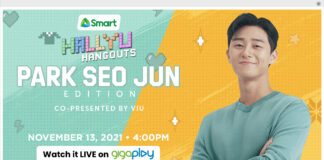 Watch Park Seo Jun taking the Smart Hallyu Hangouts center stage LIVE on Nov. 13, presented by Viu