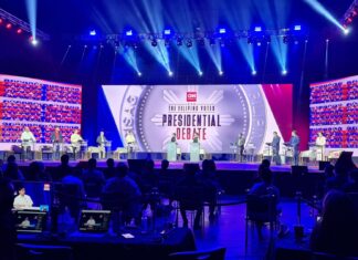 CNN Philippines hosted the first presidential and vice-presidential debates with a virtual audience, in partnership with Microsoft