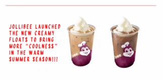 Jollibee launched the NEW Creamy Floats to bring more “coolness” in the warm summer season