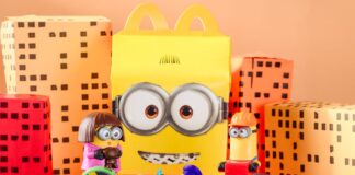 new Happy Meal collection and 12 exciting toys to collect with Minions-themed Happy Meal boxes to bring mischief to the family!