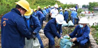 Meralco recently participated in a special inter-agency clean-up activity in Estero de Provisor