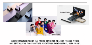 Samsung announces its last call for pre-orders for its latest foldable devices, most especially the fan-favorite BTS dedicated flip phone colorway, “Bora Purple”