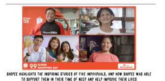Shopee highlights the inspiring stories of five individuals, and how Shopee was able to support them in their time of need and help improve their lives