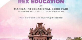 Free tickets and books at MIBF 2022 from Rex Education