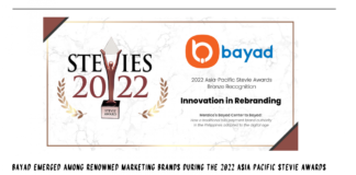 Bayad emerged among renowned marketing brands during the 2022 Asia Pacific Stevie Awards