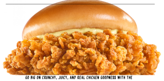 Go big on crunchy, juicy, and real Chicken goodness with the Jollibee Chicken Sandwich!