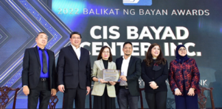 Bayad awarded as SSS’ 2022 Balikat ng Bayan Best Collecting Partner