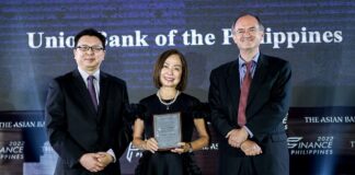 UnionBank received two major awards at The Asian Banker Excellence in Retail Financial Services and Technology Innovation Awards 2022