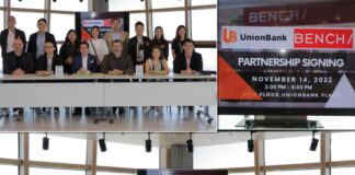 BENCH Techs-up with UnionBank: Digital payments enhanced in 800+ stores across the nation