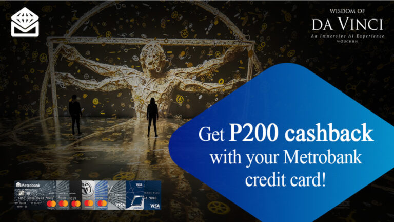 Experience The Genius Of Leonardo Da Vinci With Your Metrobank Card