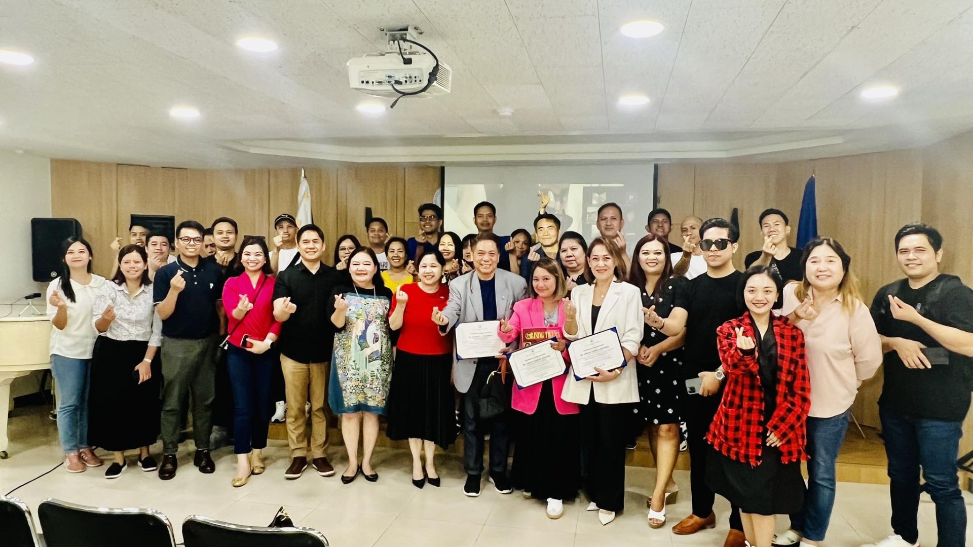 Philippine Embassy in Korea Forum with Grace Bondad Nicolas as one of the speakers