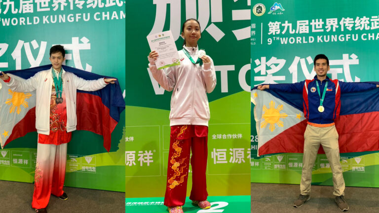 Pinoys Get Podium During The World Kung Fu Championship