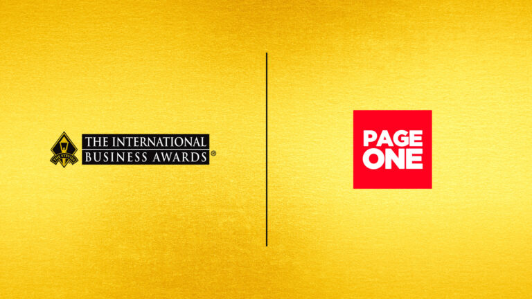 PAGEONE CEO Wins PR Executive Of The Year At Stevies International Business Awards