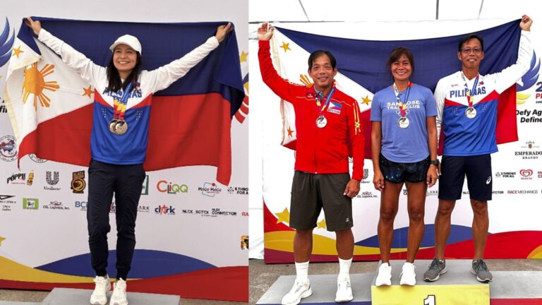 Pinoy Athletes Bag Awards At The 22nd Asia Masters Athletics Championships