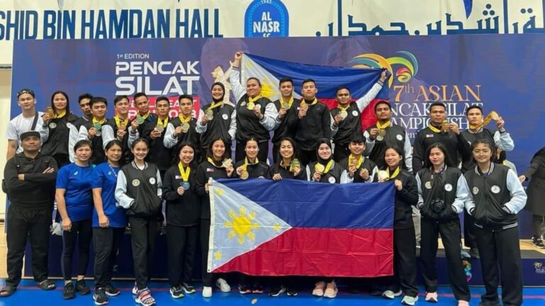 PH Aced The 7th Asian Pencak Silat Championships, Winning 13 Medals