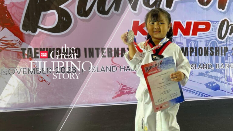 Four-Year-Old Filipina Gets Recognition In The Bangkok Taekwondo Championship