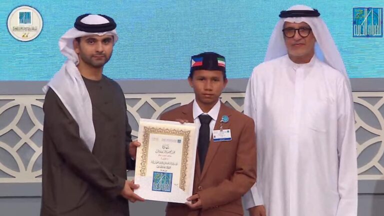 17-Year-Old Filipino Lands 3rd Runner-Up In Dubai Holy Quran Contest