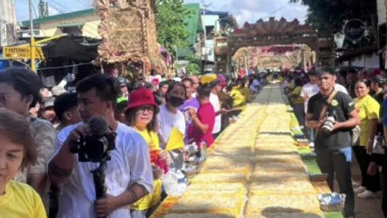 175-Meter-Long ‘Yema’ Cake Satisfies Quezon Folk’s Sweet Tooth