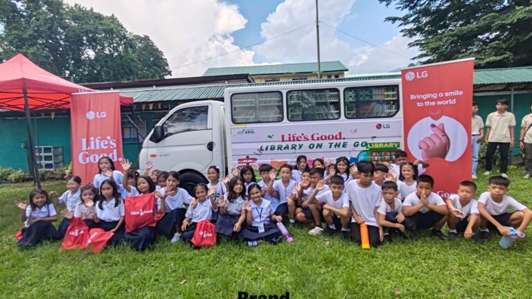 LG Electronics Launches ‘LG Library On The Go’ to Promote Literacy in Nagcarlan, Laguna