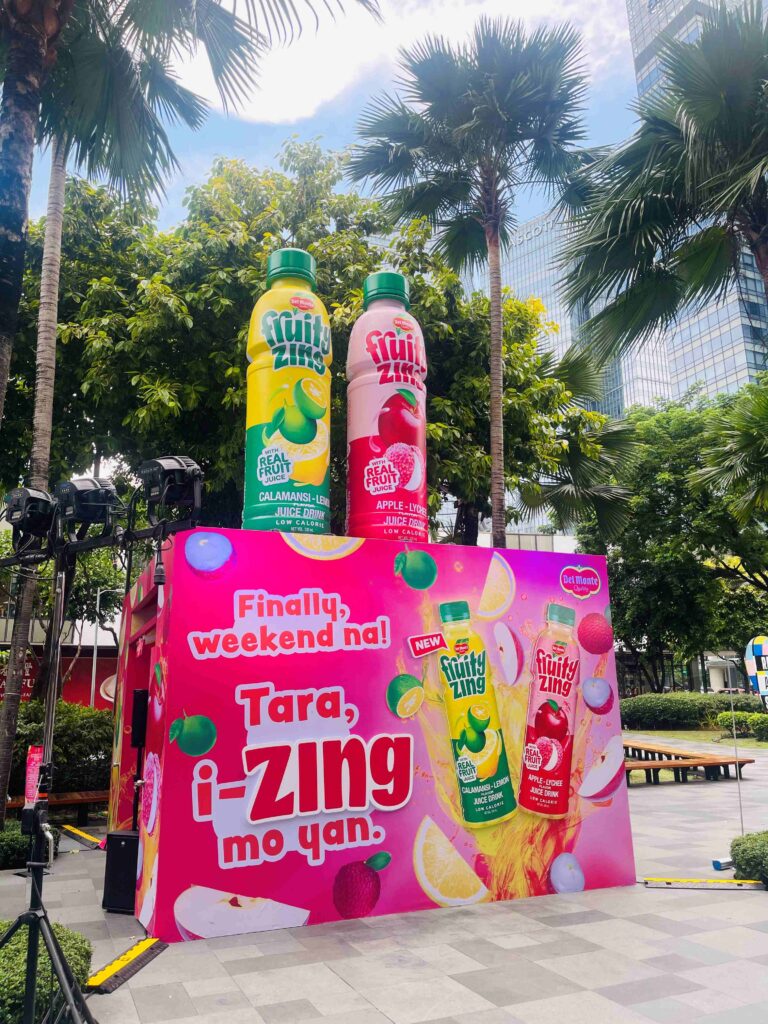 Get Your Zing On at the Del Monte Fruity Zing Tunnel!