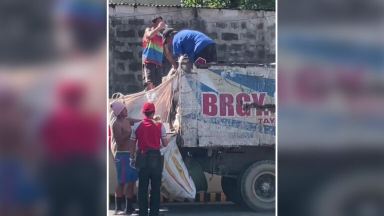 Fast Food Workers Provides Water To Garbage Collector Under The Scorching Sun