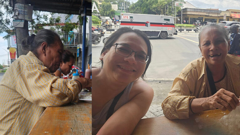 Stranger’s Act of Kindness Touches Elderly Woman In Taguig